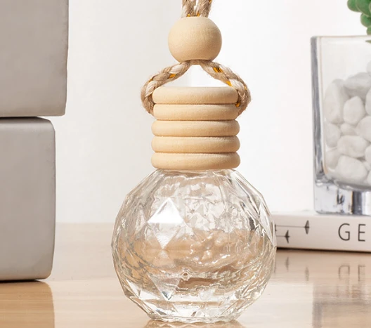 Five-line Cap Shakya Fruit Bottle Ball Drill Empty Bottle 10ML Perfume Essential Oil Pendant